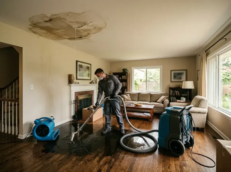 attic-pipe-burst-ceiling-drip-008 — frequently asked questions, Water Damage Restoration & Carpet Care in Collierville, CA